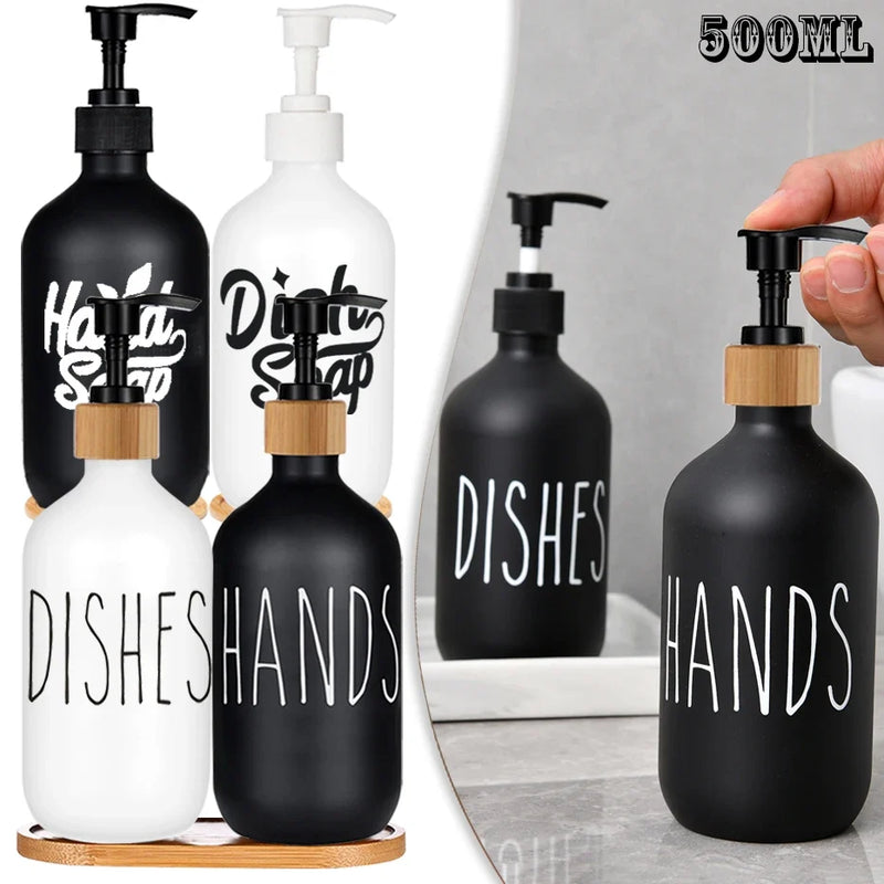 Dispenser de Sabonete Líquido 500 ml Recarregável para Banheiro e Pia
