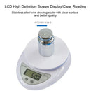 Balança Digital de Cozinha 5 kg com Precisão de 1 g e Visor LCD