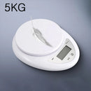 Balança Digital de Cozinha 5 kg com Precisão de 1 g e Visor LCD