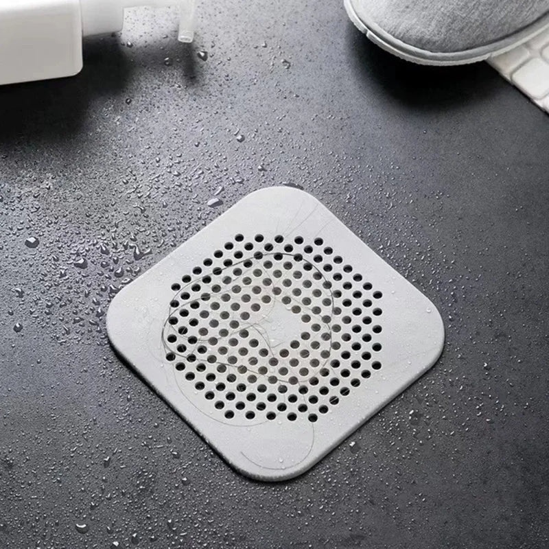 Coletor de Cabelo para Ralo em Silicone com Ventosas